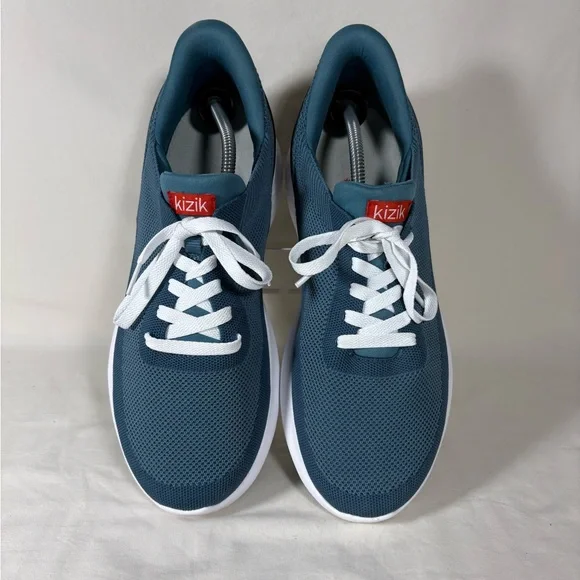 Kizik Unisex Athens Deep Sea Blue Hands Free Sneakers Size M's 10/W's 11.5 - Picture 4 of 10